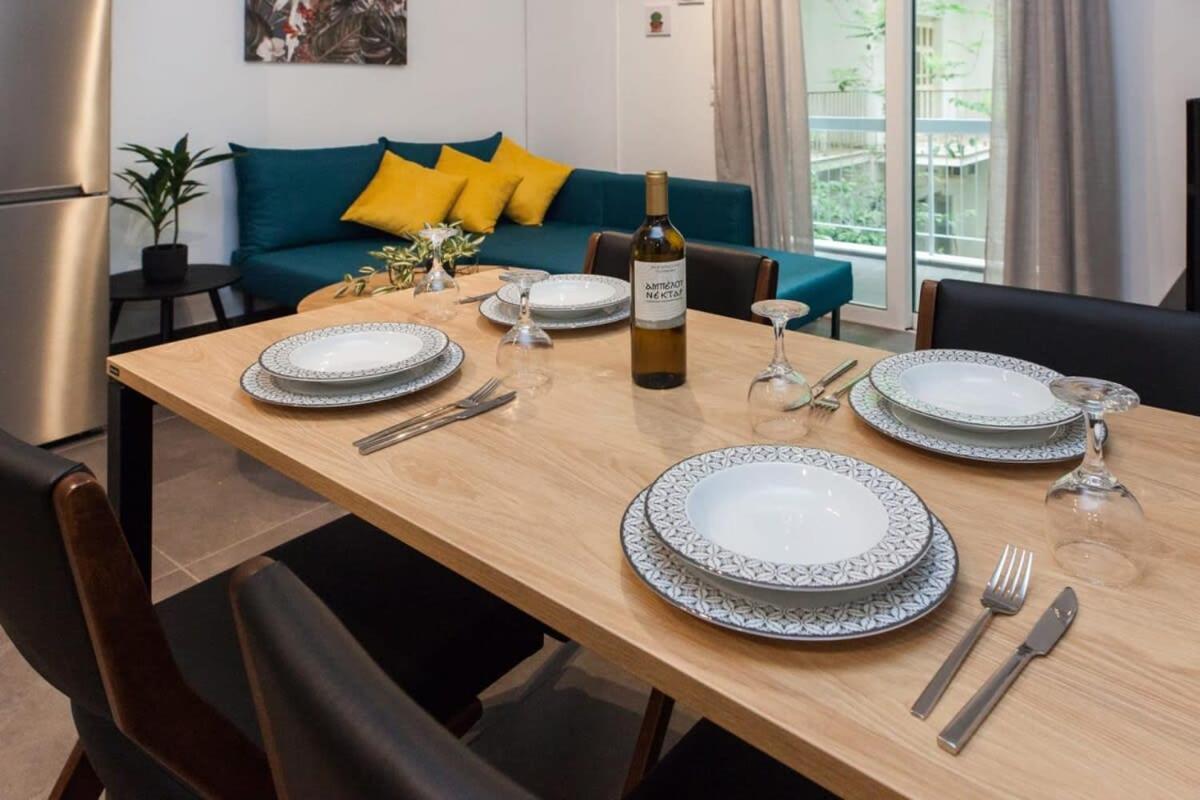 Elegant Urban Escape 1 Bd Apt In Kolonaki Apartman Athén Kültér fotó